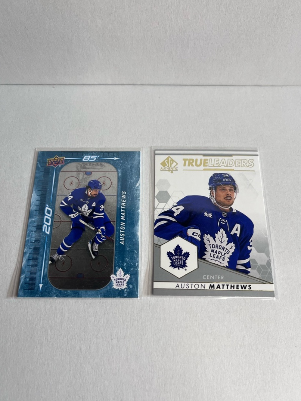 🏒 Auston Matthews Toronto Maple Leafs 2-Card Superstar Lot